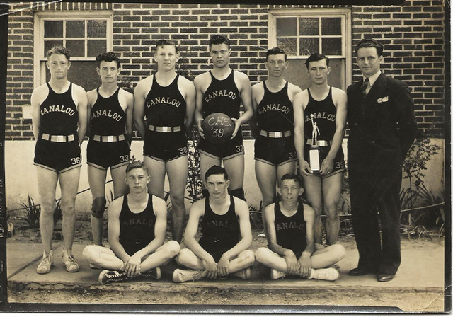 C-47 "That's All, Brother" - The Men Behind the Plane 16 Blankenship Canalou High School Basketball