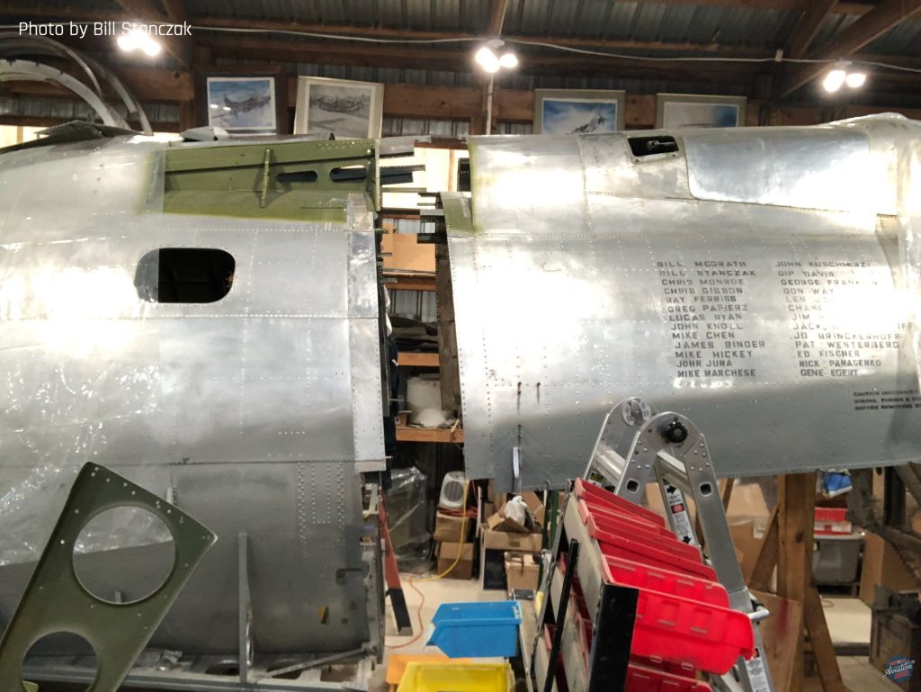 B-17E Desert Rat Restoration Update: Structural Milestones and New Challenges 11 Boeing B 17E Desert Rat fusealage