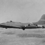 Boeing B 17F 5 BO 41 24406 All American 414th BS 97th BG after collision with Me 109 over Tunis 1 February 1943