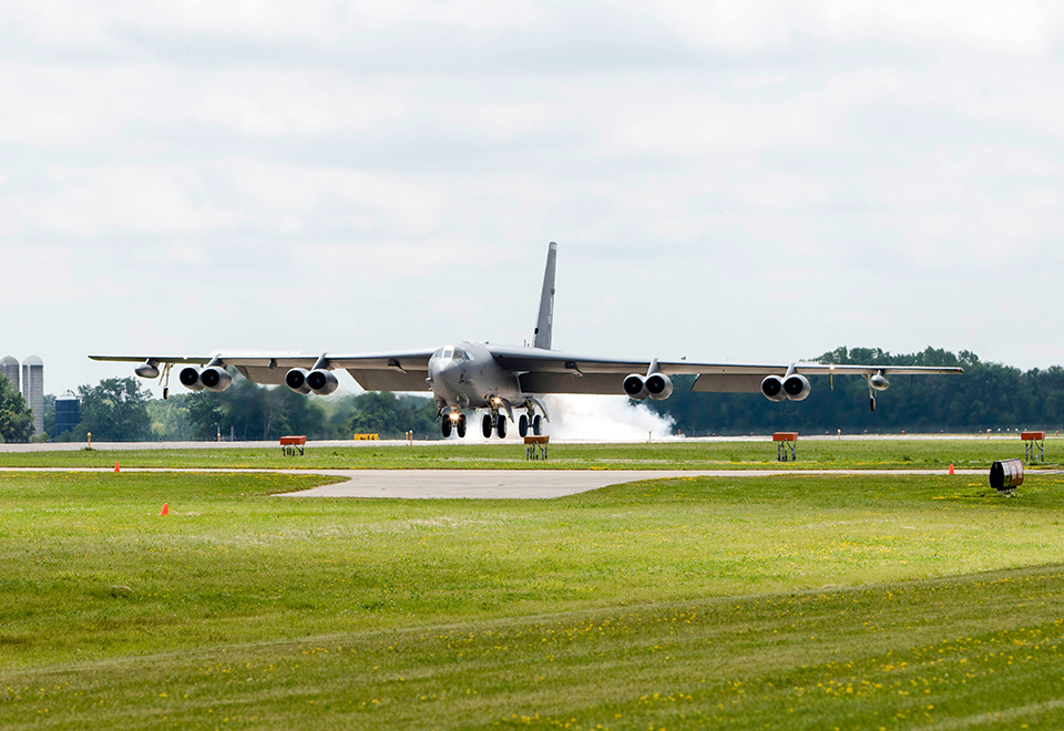 Boeing B-52 Stratofortress: Photo courtesy of Adam Schuett via EAA