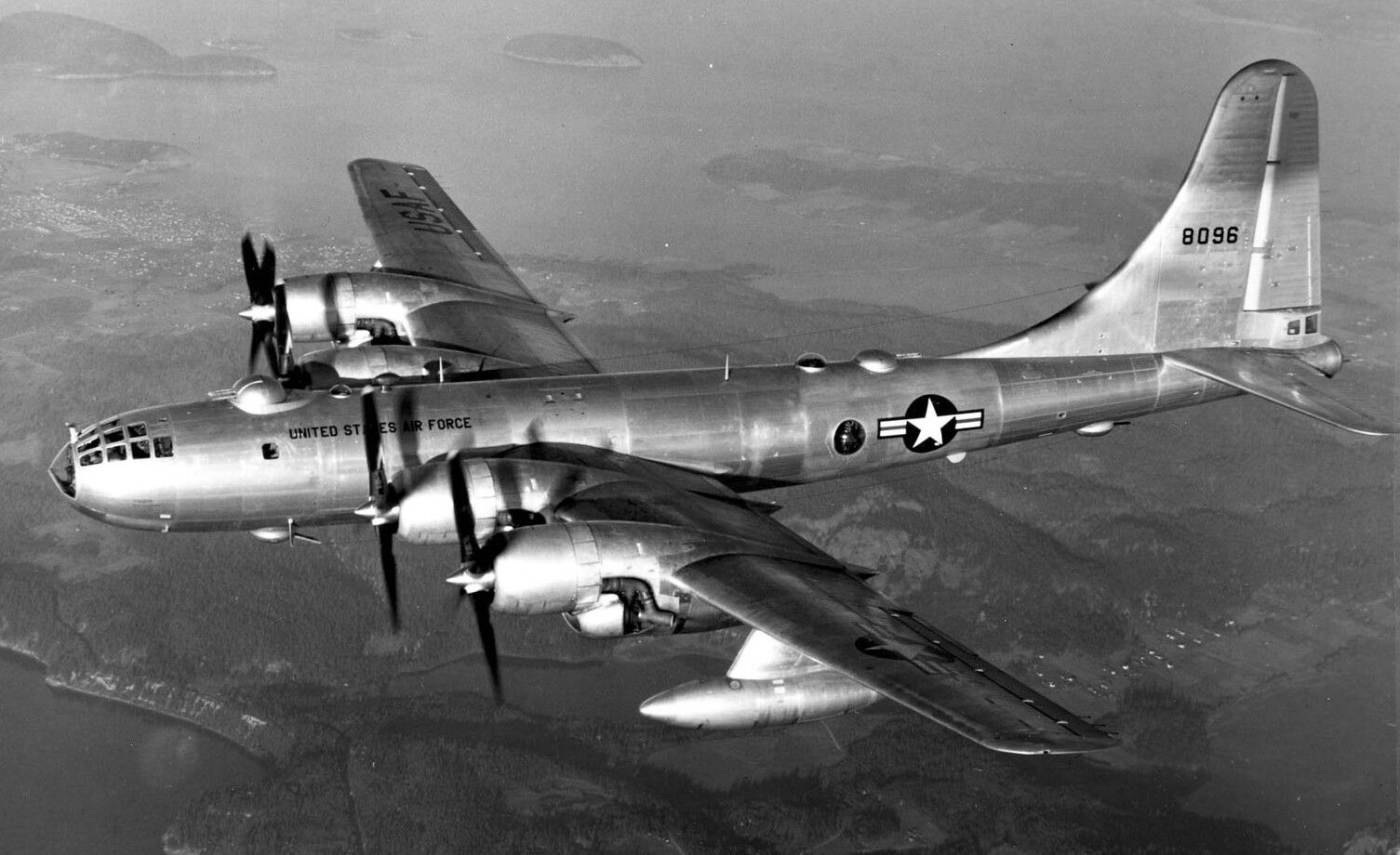 Last of the Piston Bombers: Surviving Examples of the Boeing B-50 15 Boeing B 50D 95 BO 050421 F 1234P 006 cropped