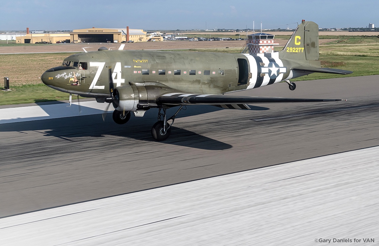 WWII Airborne Demonstration Team Keeps Two ‘Skytrains’ Airborne to Honor Veterans 19 Boogie Baby Gary Daniels 05 copy