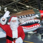 Breakfast Santa and Vintage Warbirds A Holiday Tradition Returns to the American Airpower Museum