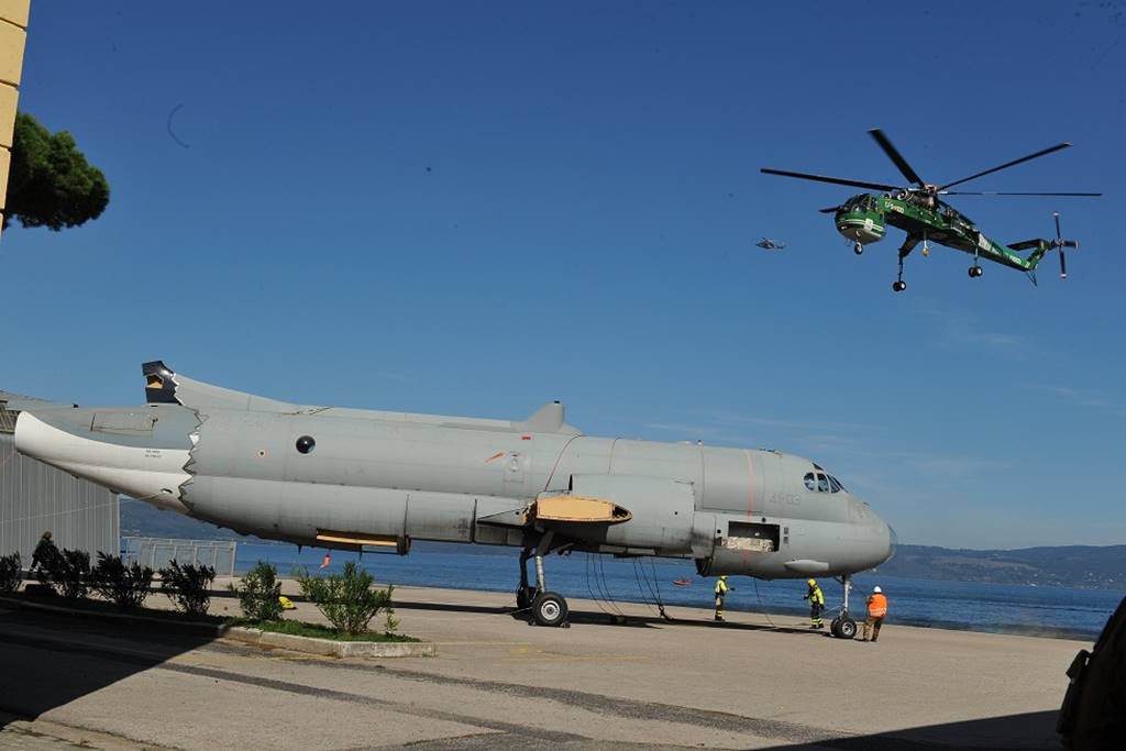 Breguet Br.1150 Atlantic Air Lifted to the Italian Air Force Museum