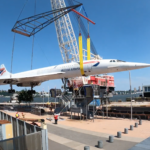 British Airways Concorde removed from Intrepid Sea Air Space Museum for restoration