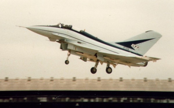 British Aerospace EAP at the Farnborough Air Show, 1986