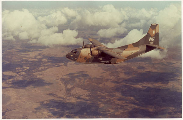 C 123K provider flying in Vietnam