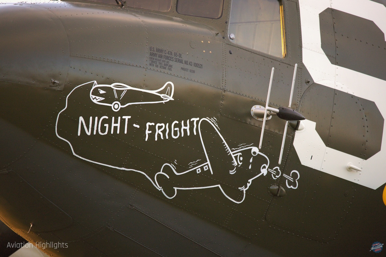 D-Day Veteran C-47 Night Fright Returns to the Skies After Decade-Long Restoration 14 C 47 Skytrain Night Fright 4
