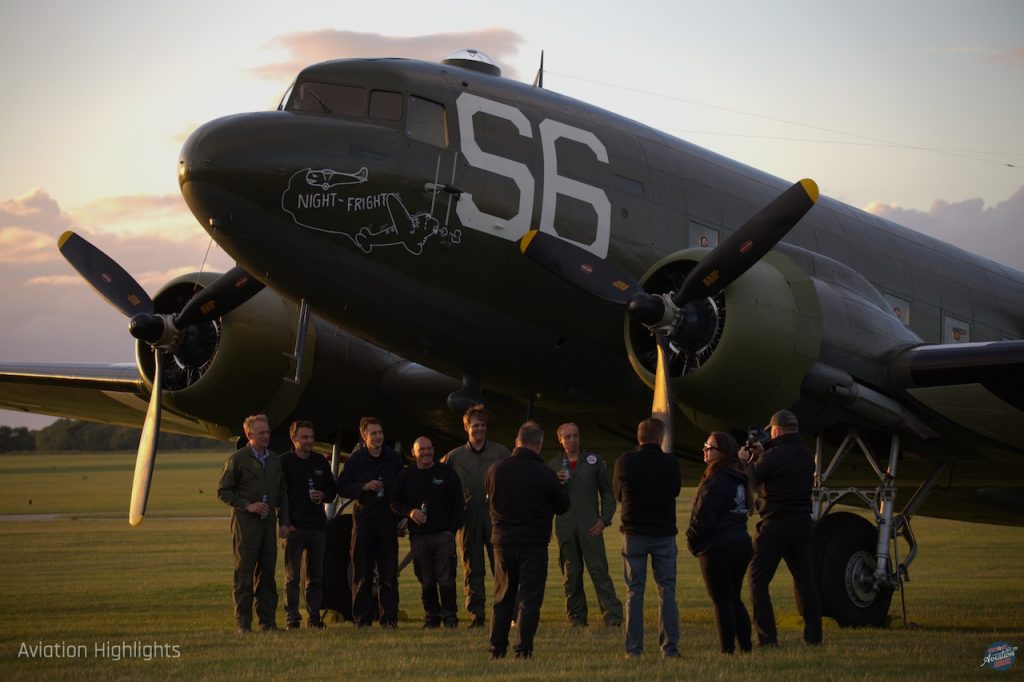 D-Day Veteran C-47 Night Fright Returns to the Skies After Decade-Long Restoration 12 C 47 Skytrain Night Fright 5