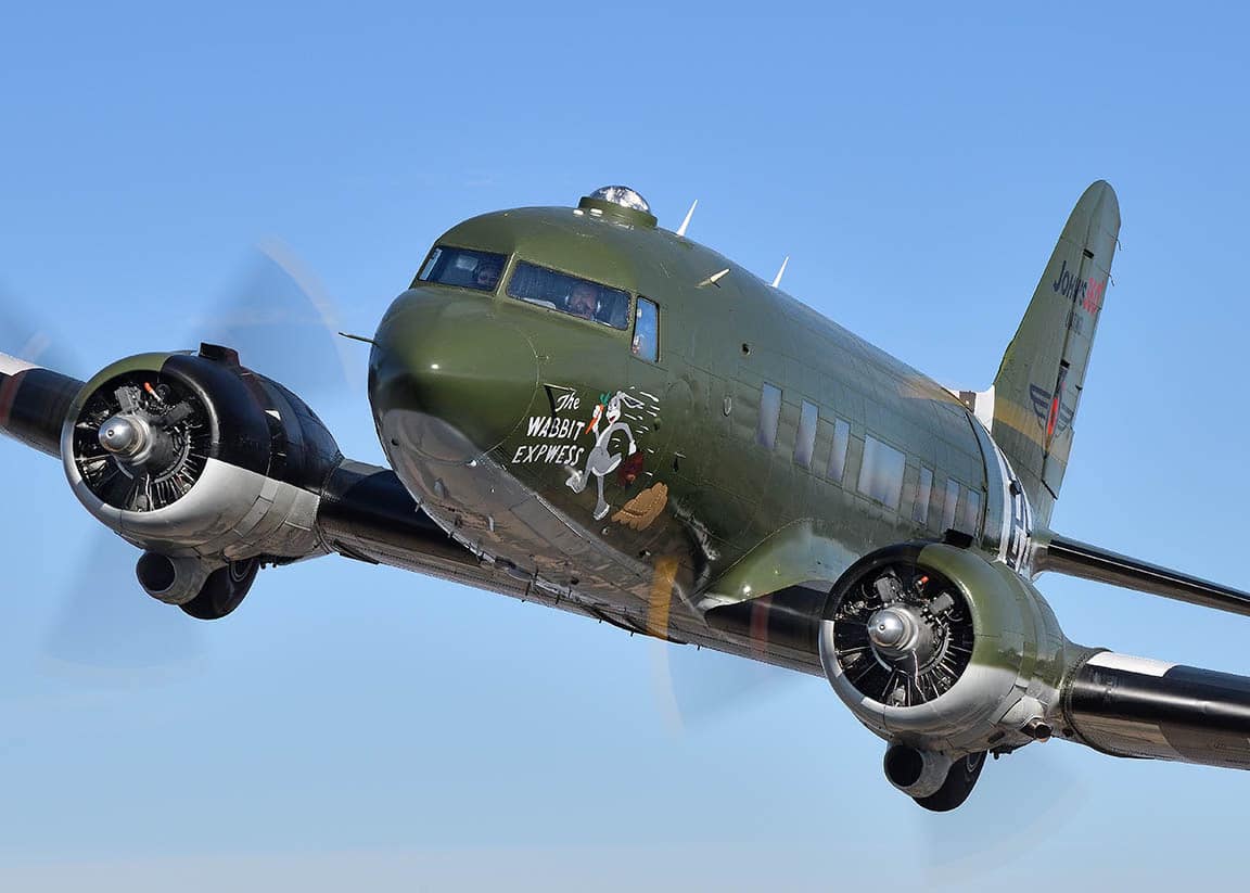 Vintage Flying Machines acquires C-47 “Rabbit Express”