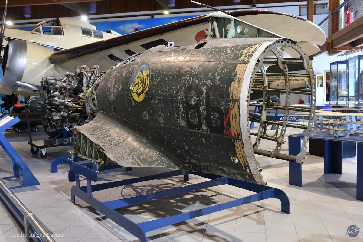 C.200 Fusealage Caproni Museo Foto Luigino Caliaro