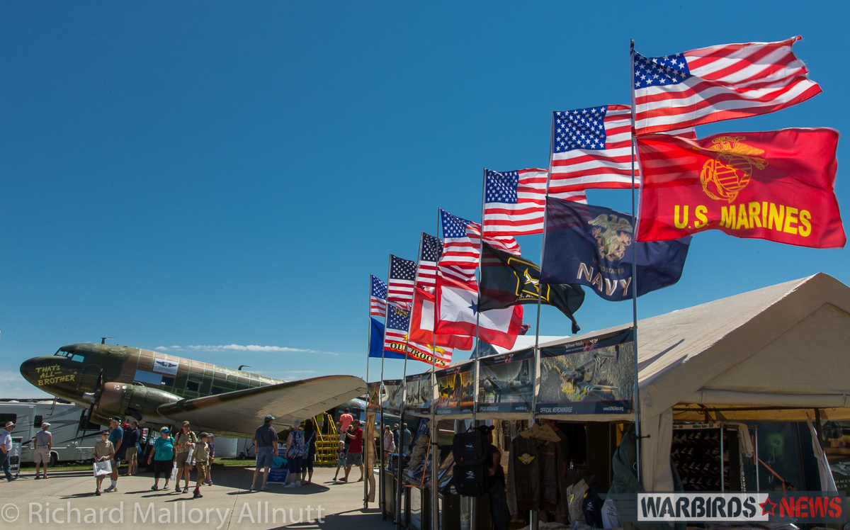 The Commemorative Air Force had a strong presence at Oshkosh. (photo by Richard Mallory Allnutt)
