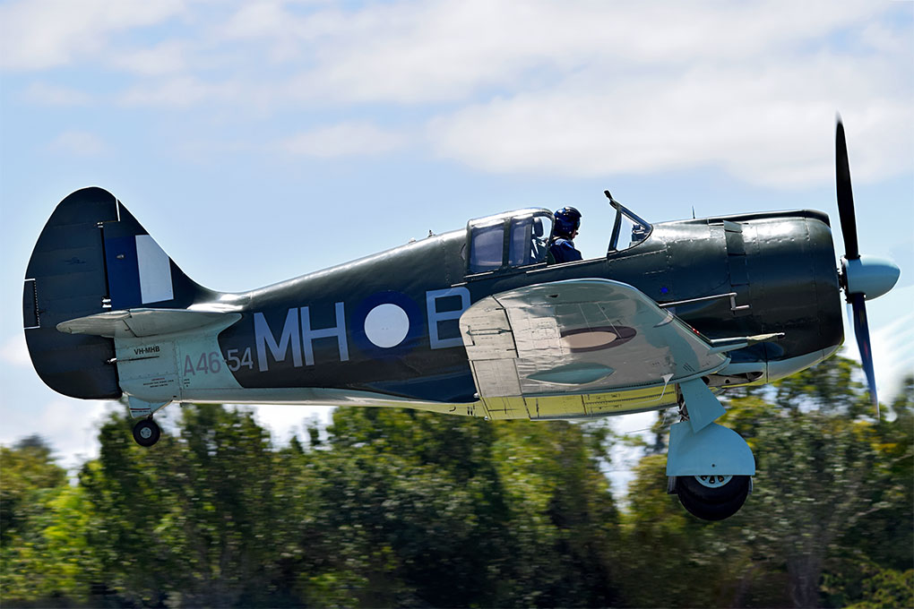 Australia’s CAC Boomerang Fighter A46-54 Flies Again After 81 Years 13 CAC Boomerang A46 54 first flight at Toowoomba Qld