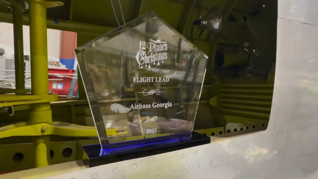 CAF Airbase Georgia P-47 Thunderbolt Restoration Project - Spring Update 14 CAF 12 Planes of Christmas Award