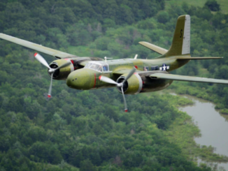 CAF A 26 Invader Flies With Unleaded Aviation Gasoline