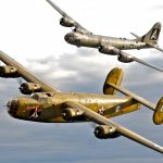 CAF AirPower History Tour B 29 FIFI and B 24 Diamond Lil