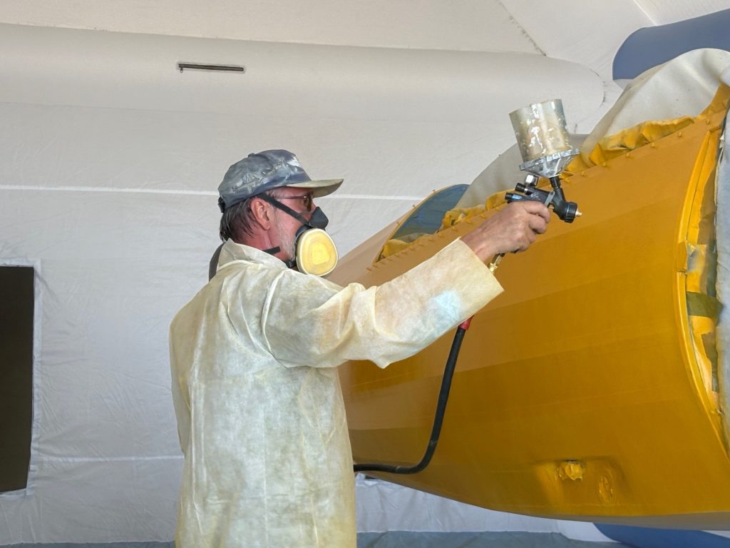CAF Airbase Georgia to Celebrate Completion of Restored WWII Stearman on Sept. 24 10 CAF Airbase Georgia Advances Restoration of Navy Stearman N2S 2