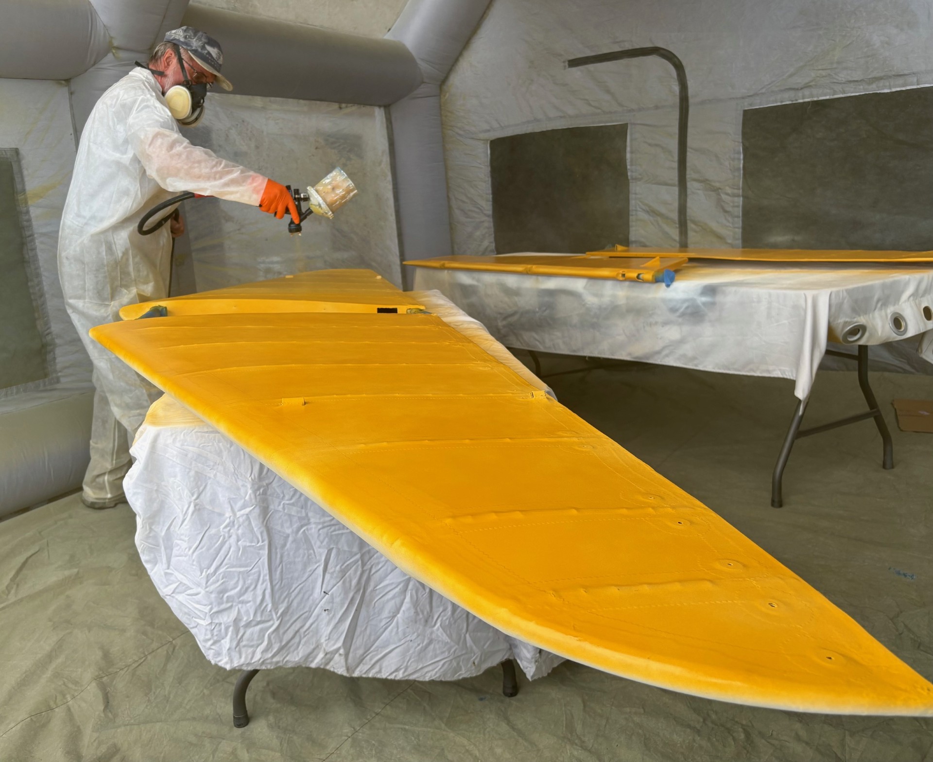 CAF Airbase Georgia Advances Restoration of Navy Stearman N2S 2 6