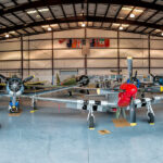 CAF Airbase Georgia Hangar with all planes