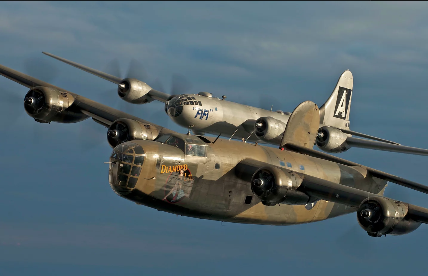CAF B 24 Liberator and B 29 Superfortress FIFI