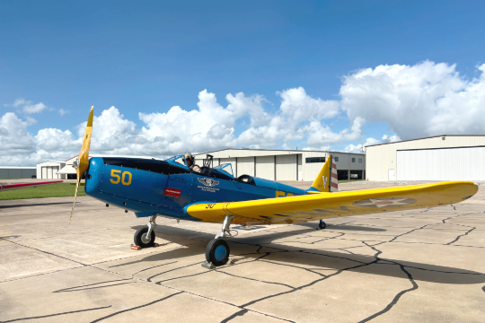 CAF Houston Wing PT 19 Takes to The Skies Again After Six Year Restoration