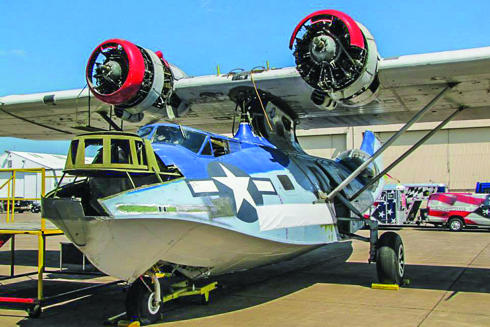 The CAF Lake Superior 101 Squadron's Consolidated PBY Catalina.