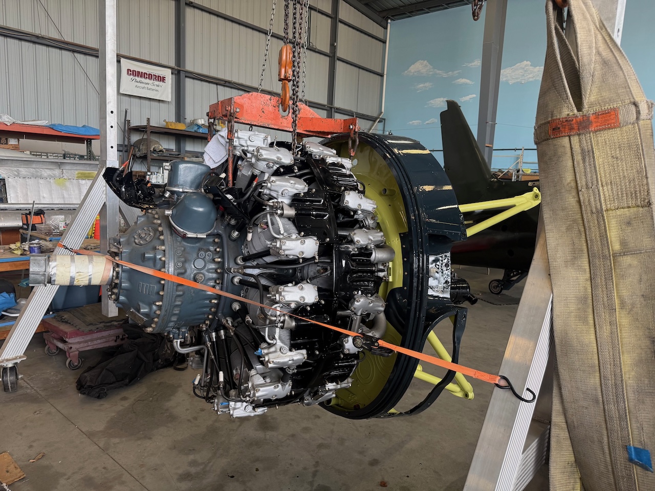 CAF SoCals F8F 2 Bearcat Restoration Moves Forward 4446