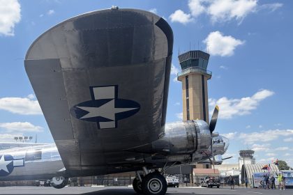 CAF WWII Era B 17 and B 25 Bombers Join Fighters and Trainers at PDK Airport in Atlanta 6060