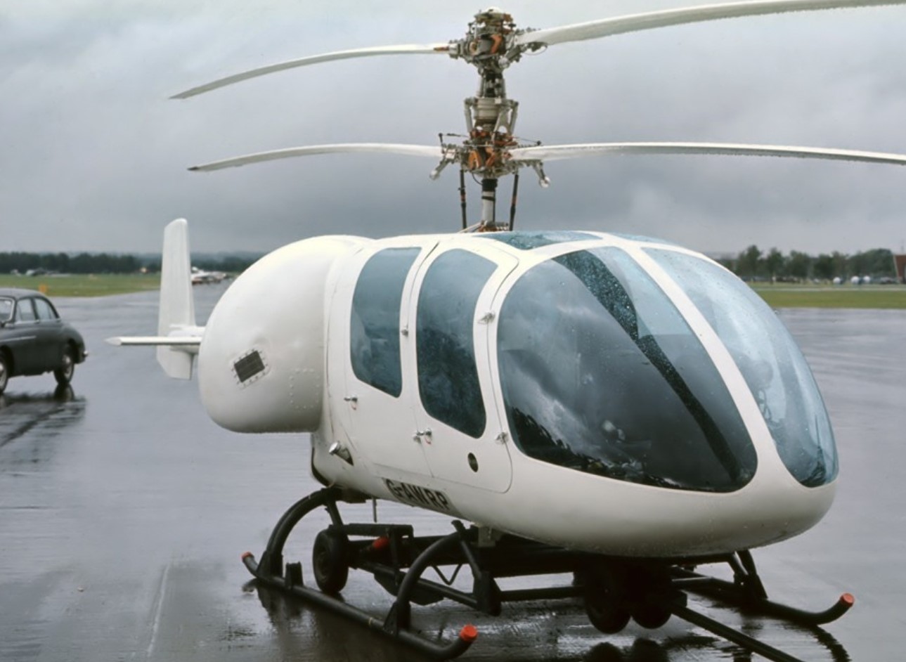 Cierva CR Twin Parked at the apron