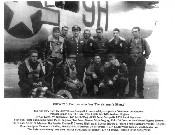 Crew 713 with their Liberator  (Image via Alex Mena)