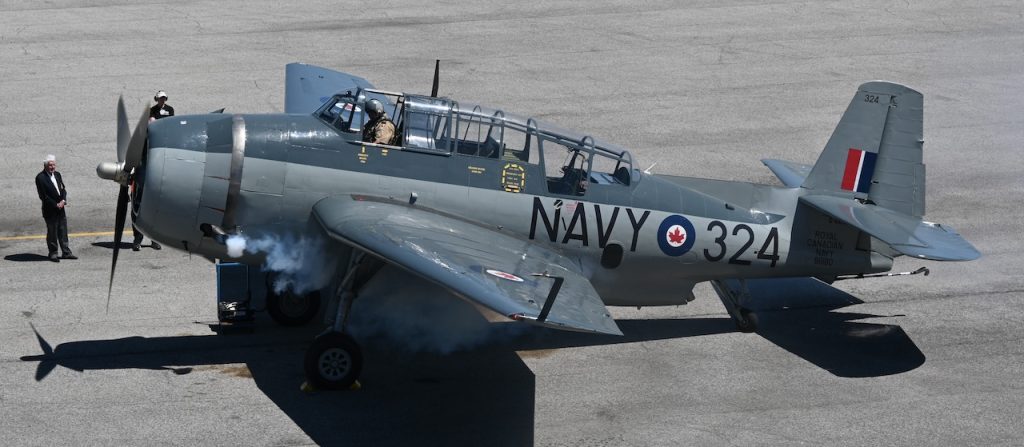 Avenger Dedication at the Canadian Warplane Heritage Museum 10 Canadian Warplane Heritage Avenger fires up at the May 31 2026 dedication