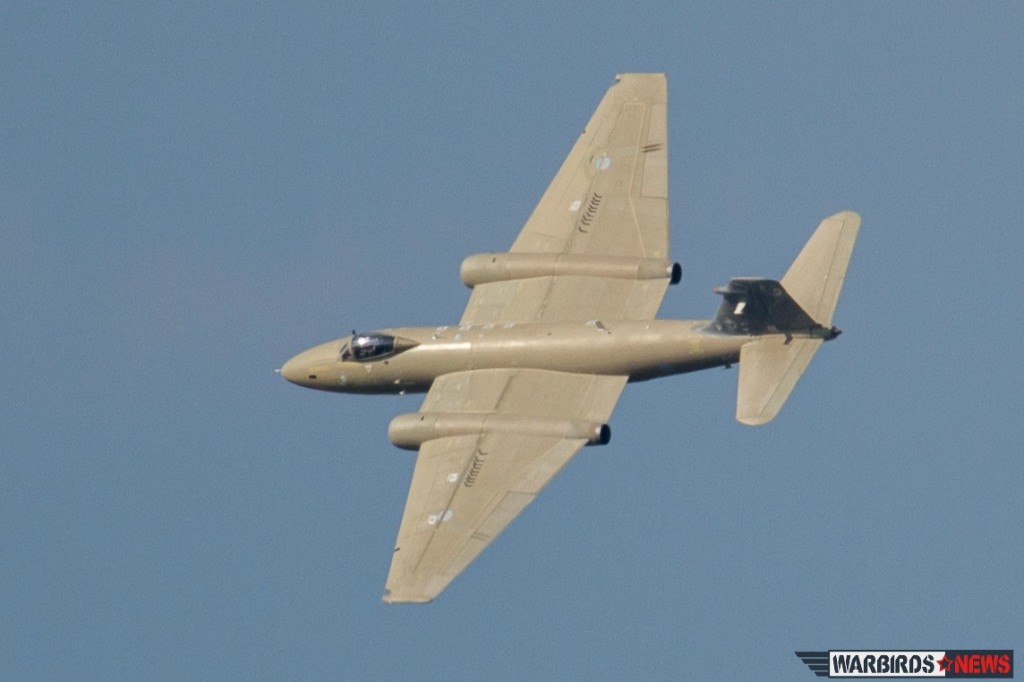 Canberra XH134 fly