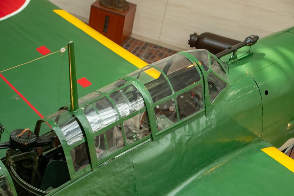 An intimate date with Judy in Tokyo; the Yushukan’s Yokosuka D4Y2 Suisei 15 Canopy 2
