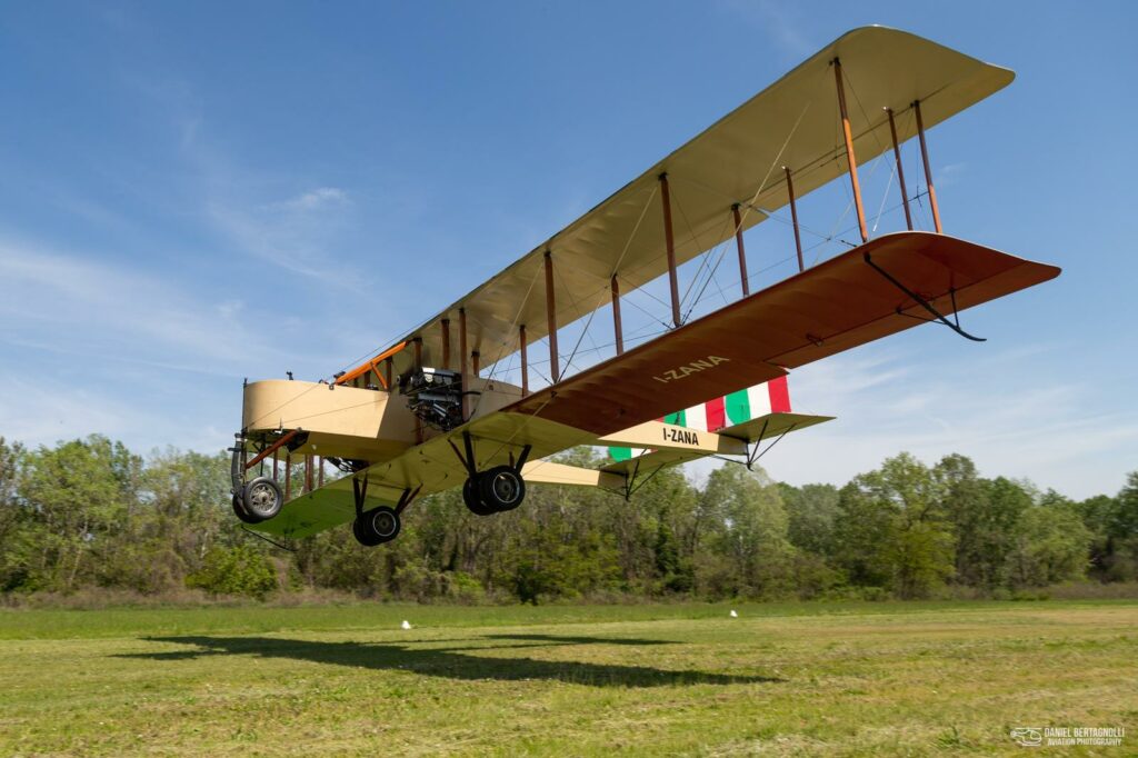Jonathan Collection’s Caproni Ca.3R and SPAD XIII Honor WWI Fallen During Asiago Anniversary Flight 27 Caproni Ca.3 Replica 1