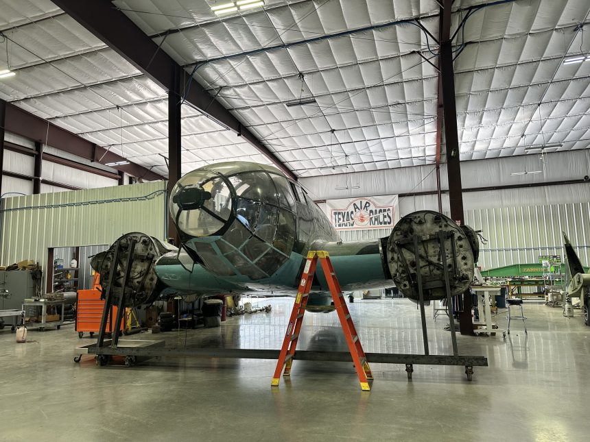 Cavanaugh Flight Museums CASA 2.111 Restoration Underway at Ezell Aviation 66