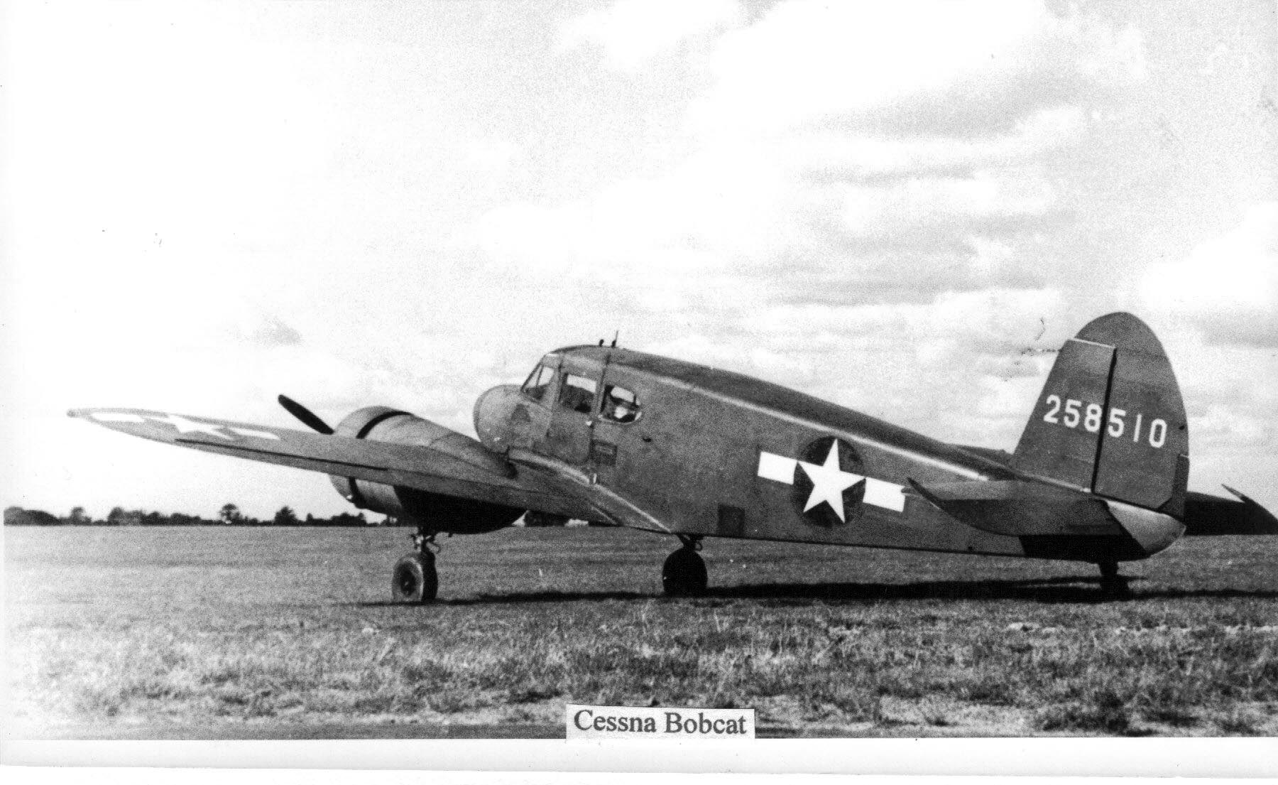 Cessna UC 78 during war time