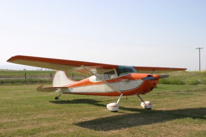 Cessna170B orange