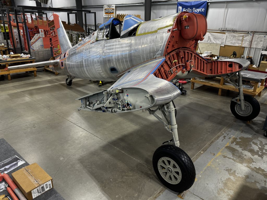 Vultures Row Aviation’s F4U-1 Birdcage Corsair Now Sitting on Its Landing Gear After 83 Years 18 Chance Vought F4U 1 Birdcage Corsair Bu. No. 02449 5266