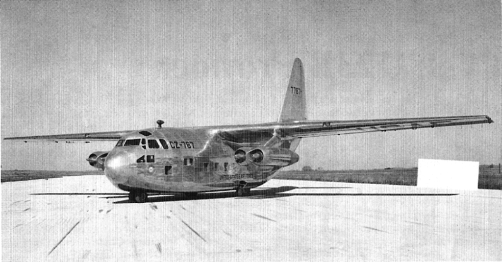 Grounded Dreams: Chase XC-123A - The First Jet Transport of the Cold War 11 Chase XC 123A on runway