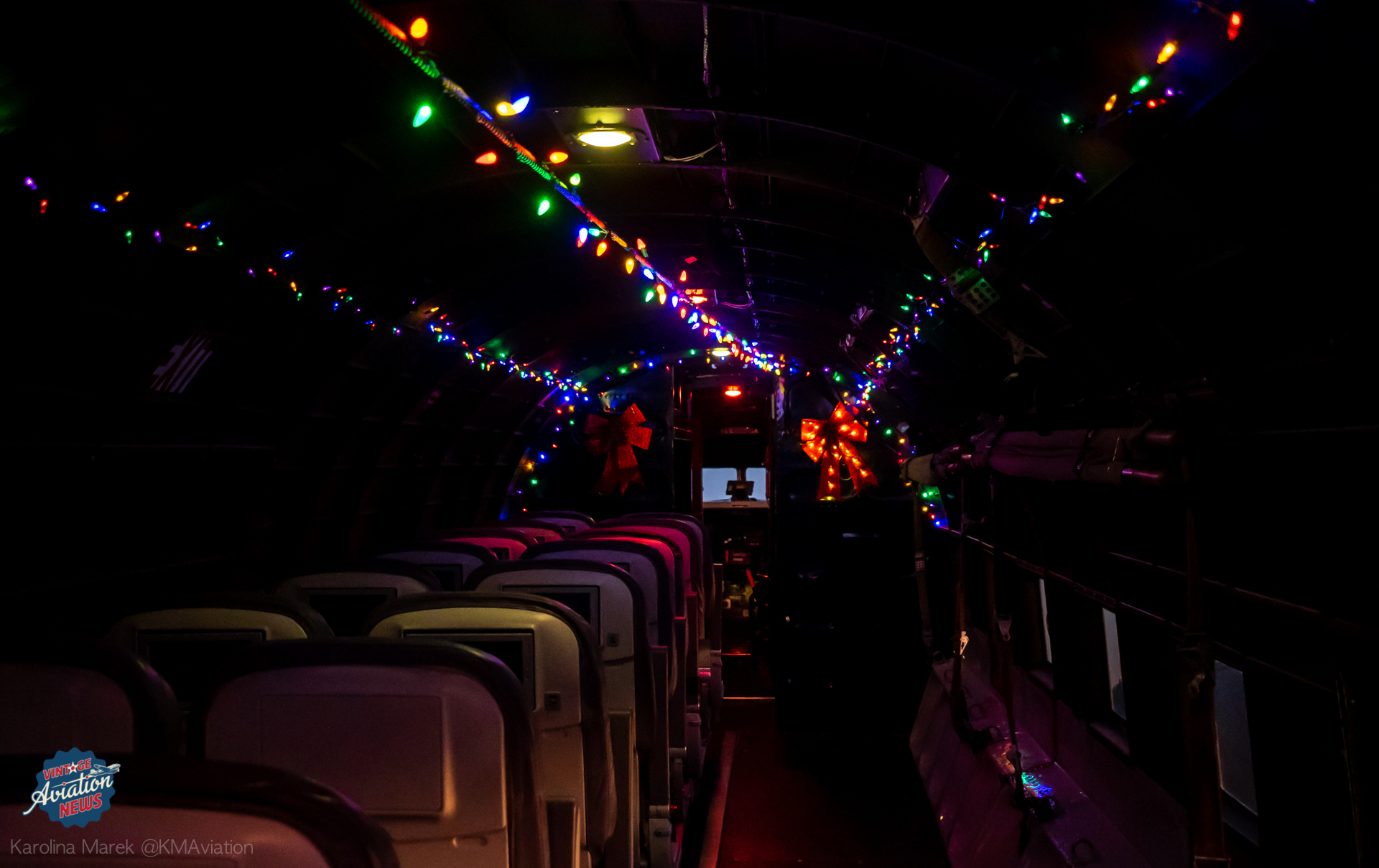 Christmas Light Flights on Southern Cross C 49J 6133