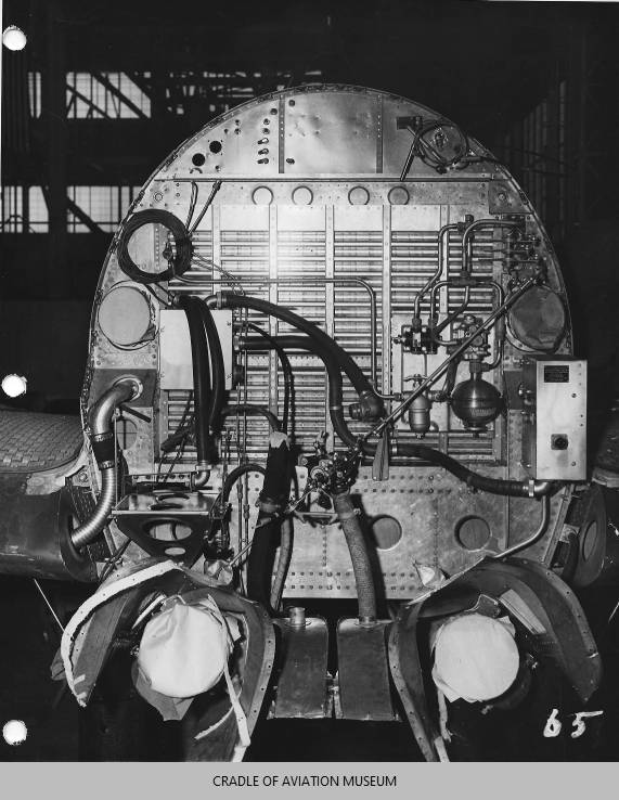 Inside the Engineering of the Republic P-47 Thunderbolt 14 Closeup of a P 47D firewall