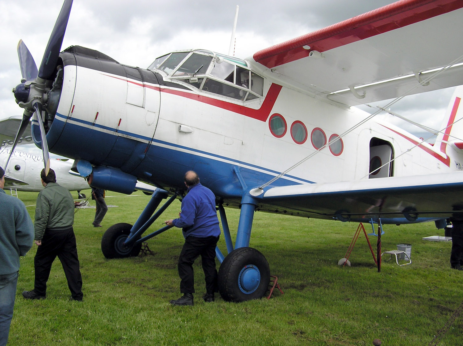 Closeup of a private An 2TP