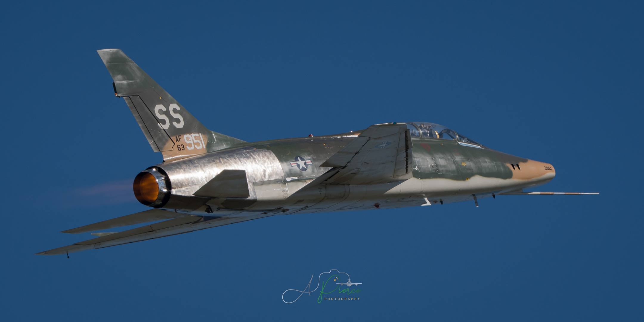 Collings Foundation’s F-100F Super Sabre Returns to Flight at Ellington Field 15 Collings Foundation North American F 100 USAF serial number 56 3844 N26AZ 2