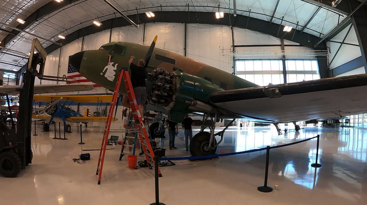 Commemorative Air Force Gulf Coast Wing Provides Update on AC 47 Spooky Restoration