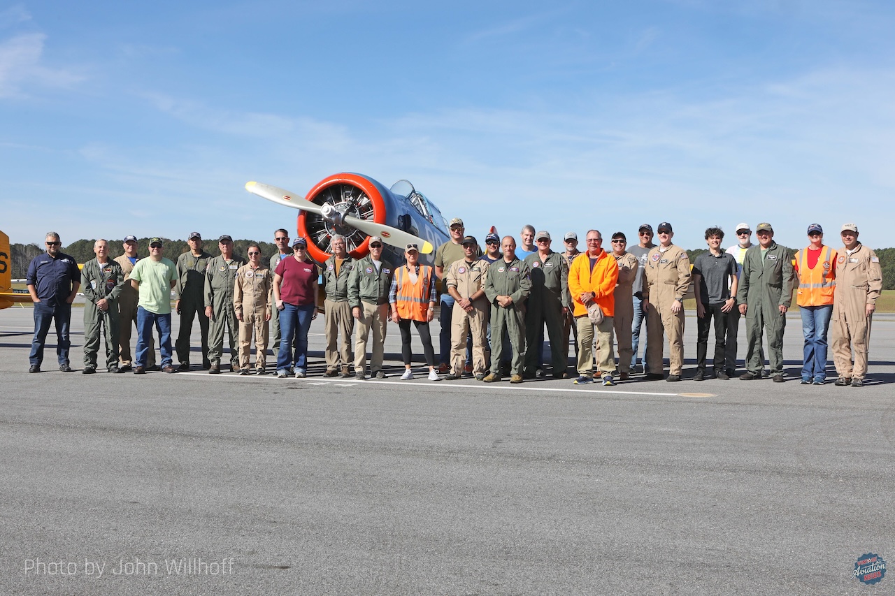 Commemorative Air Force TRARON Formation Clinic 6840