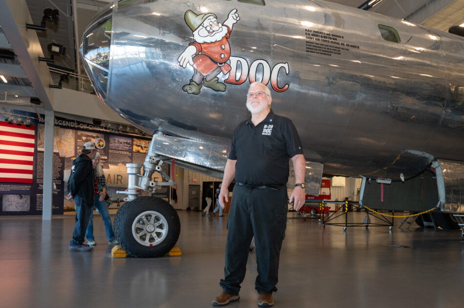 Committed to Excellence Doc maintenance volunteer honored by the FAA