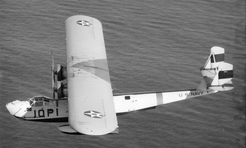 Consolidated P2Y VP 10F in flight 1930s