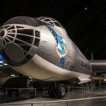 Convair B 36J Peacemaker on display in the Cold War Gallery at the National Museum of the United States Air Force. U.S. Air Force photo by Ken LaRock