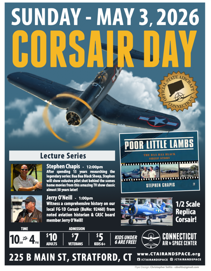 Corsair Day Returns to Connecticut Air & Space Center on May 3 18 Corsair Day Returns to Connecticut Air Space Center on May 3 poster