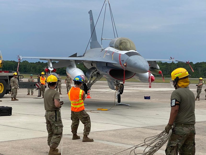 Crash Recovery with NASWs F 16